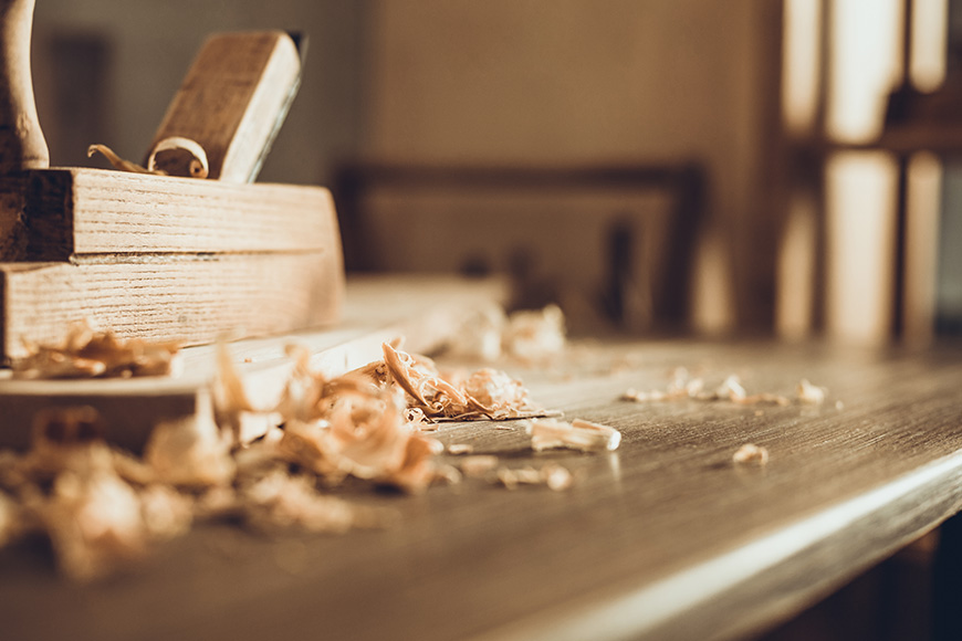 klussen in schrijwerken